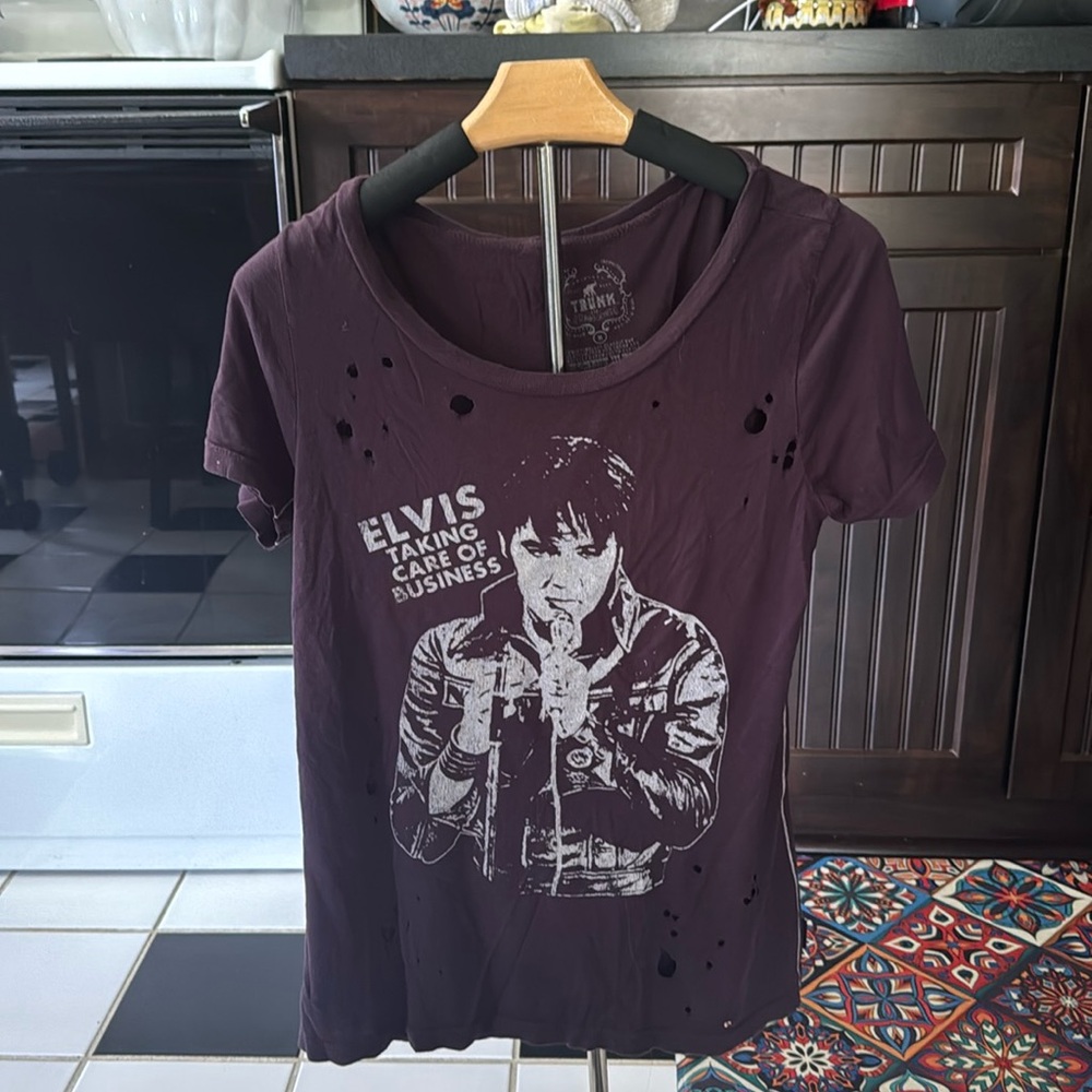 Elvis Graphic T-Shirt - Black